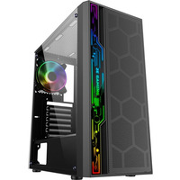 Корпус 2E GAMING Spero G2052 без БП 2xUSB3.0, 1xUSB2.0 1x120мм ARGB, 2x120мм VGA 345мм LCS ready TG Side Panel ATX чёрный