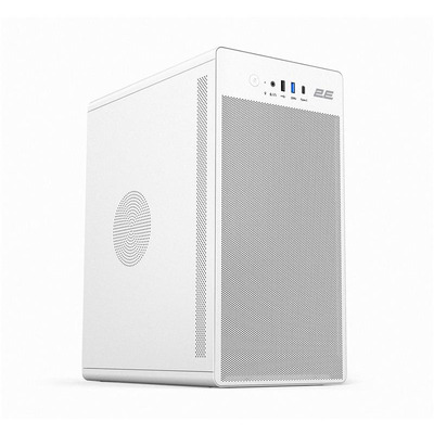 Корпус 2E Credo V285W без БП, 1xUSB3.0, 1х USB 2.0, 1xUSB Type-C, 1x120мм, VGA 300мм, mATX, белый
