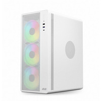Корпус 2E GAMING Credo Plus V510W без БП, 1xUSB3.0, 1х USB 2.0, 1xUSB Type-C, 4x120мм ARGB, VGA 310мм, TG Side Panel, ATX, белый