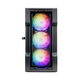 Корпус 1stPlayer T3-BK-4F1 Black без БП