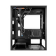 Корпус 1stPlayer T3-BK-4F1 Black без БП