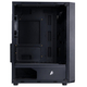 Корпус 1stPlayer FD3-M-BK-4F7 Black без БП