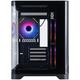 Корпус 1stPlayer UV5-BK-2FC7R-1FC7 Black без БП