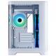 Корпус 1stPlayer UV5-WH-2FC7R-W-1FC7-W White без БП