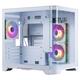 Корпус 1stPlayer UV5-WH-2FC7R-W-1FC7-W White без БП
