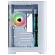 Корпус 1stPlayer UV5-WH-2FC7R-W-1FC7-W White без БП