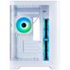 Корпус 1stPlayer UV6-WH-2FC7R-W-1FC7-W White без БП