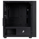 Корпус 1stPlayer B5-M-BK-3F Black без БП