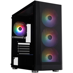 Корпус 1stPlayer FD5-M-BK-4F1