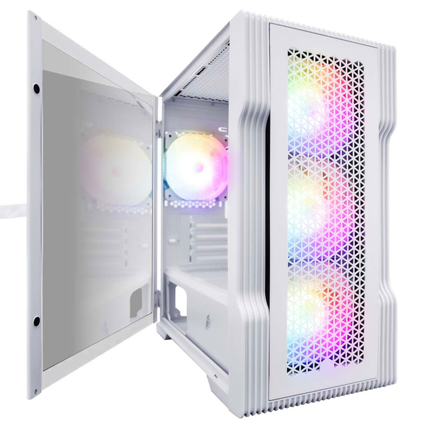 Корпус 1stPlayer T3-WH-4F1-W