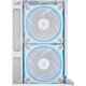Корпус Asus Prime AP202 ARGB Tempered Glass White 90DC00P3-B19000