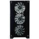 Корпус 1stPlayer X2-M-BK-4F7 Black без БП