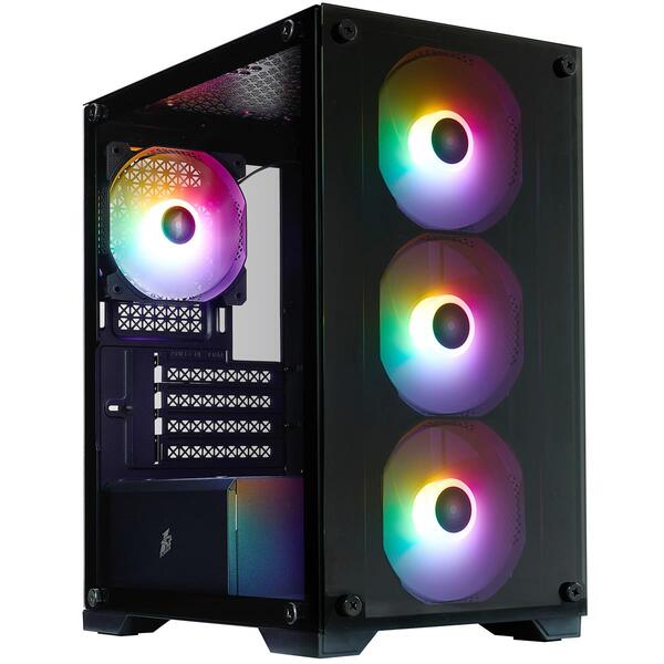 Корпус 1stPlayer X2-M-BK-4F7