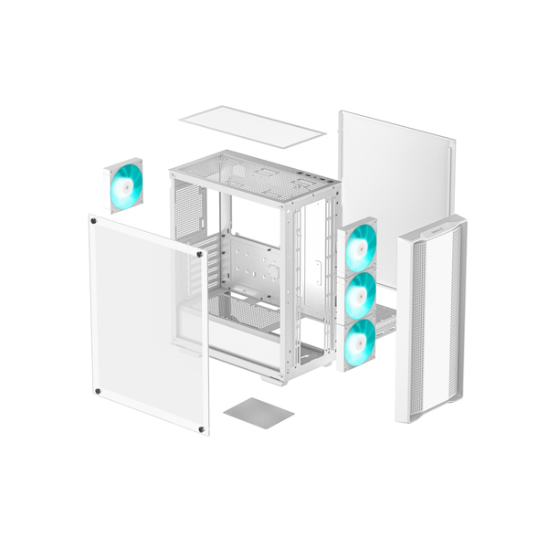 Корпус DeepCool CC560 V2 White R-CC560-WHGAA4-G-2