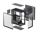 Корпус DeepCool CG580 4F Black (R-CG580-BKADA4-G-1) без БП