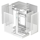 Корпус DeepCool CH270 Digital White (R-CH270-WHNDM0-G-1) без БП