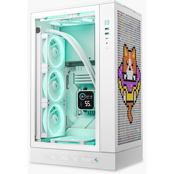Корпус DeepCool CH270 Digital White R-CH270-WHNDM0-G-1