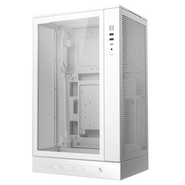 Корпус DeepCool CH270 Digital White R-CH270-WHNDM0-G-1