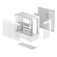 Корпус DeepCool CH690 Digital White (R-CH690-WHNNA0D-G-1) без БП