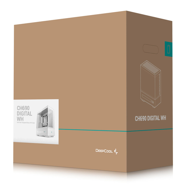 Корпус DeepCool CH690 Digital White R-CH690-WHNNA0D-G-1