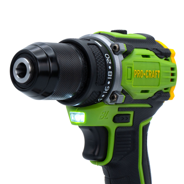 Шуруповерт Procraft PA18Pro (з 1 АКБ 2Аг)