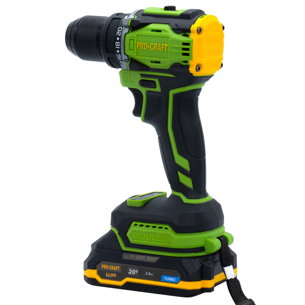 Шуруповерт Procraft PA18Pro (з 1 АКБ 2Аг)