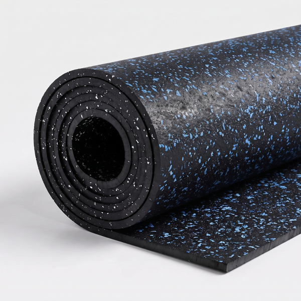 Рулонная резина BeRoll ECO Smirna (Blue Flecks) 6mm/12m2