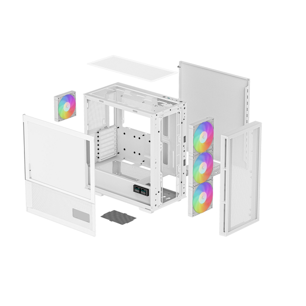 Корпус DeepCool CH560 Digital White R-CH560-WHAPE4D-G-1