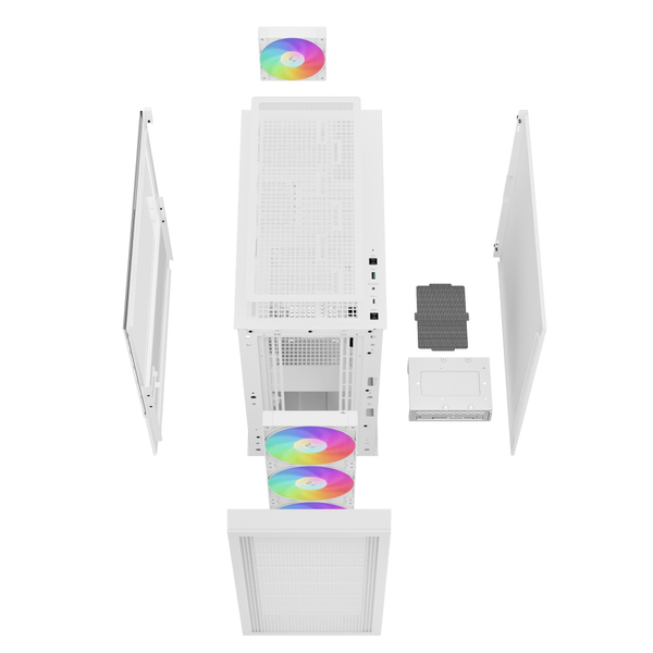 Корпус DeepCool CH560 Digital White R-CH560-WHAPE4D-G-1