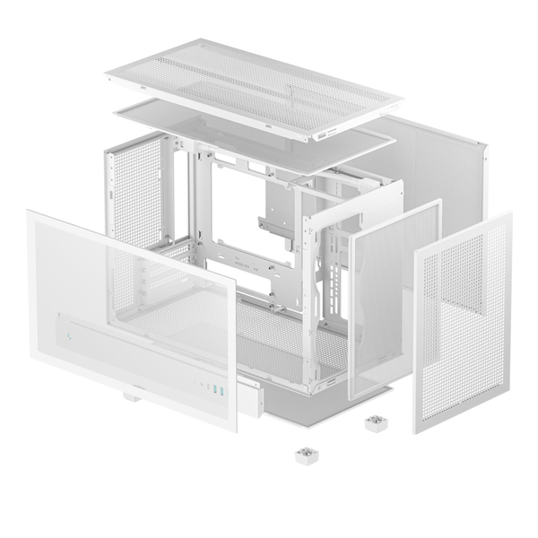 Корпус DeepCool CH260 White (R-CH260-WHNGM0-G-1) без БП
