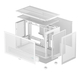 Корпус DeepCool CH260 White (R-CH260-WHNGM0-G-1) без БП