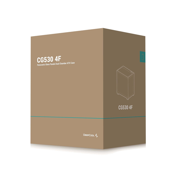 Корпус DeepCool CG530 4F Black R-CG530-BKADA4-G-1