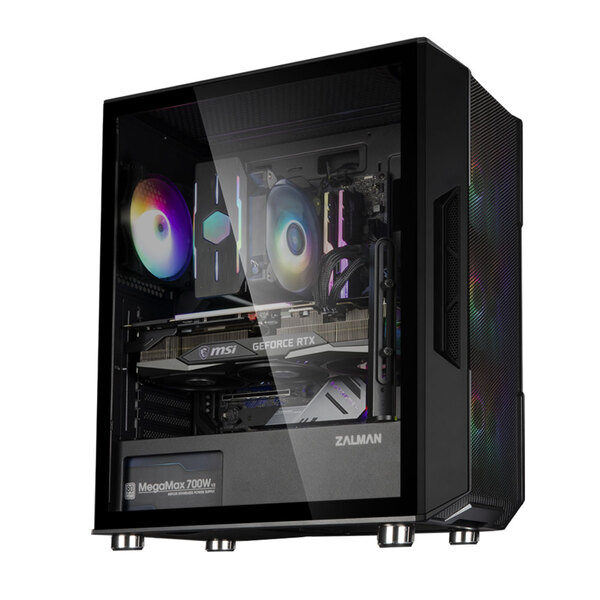 Корпус Zalman I3 NEO RGB Black (I3NEOBLACK) без БП