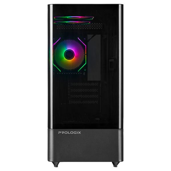 Корпус Prologix Lumi GM-01AB Glass Black