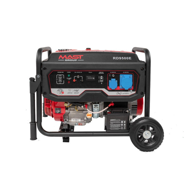 Бензиновый генератор MAST GROUP RD9500E + газовая плитка Orcamp CK-505 + картридж газовый Pegas 400 мл (8 шт.)