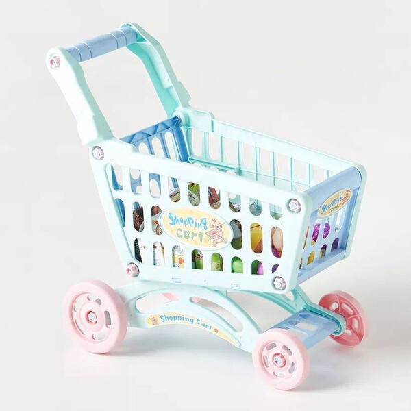 Дитячий візок для покупок у супермаркеті Urmywo (661-537blue) блакитний