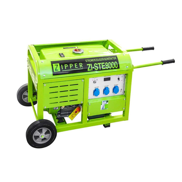 Бензиновый генератор Zipper ZI-STE8000 + газовая плитка Orcamp CK-505 + картридж газовый Pegas 400 мл (8 шт.)