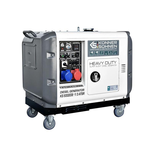 Генератор дизельний Konner&amp;Sohnen KS9302DE-1/3ATSR