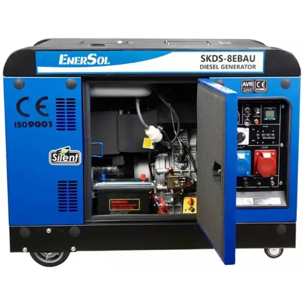 Генератор інверторний дизельний EnerSol SKD-8EBAUI