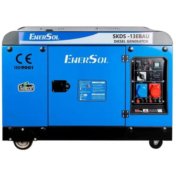 - Генератор инверторный дизельный EnerSol SKD-13EBAUI