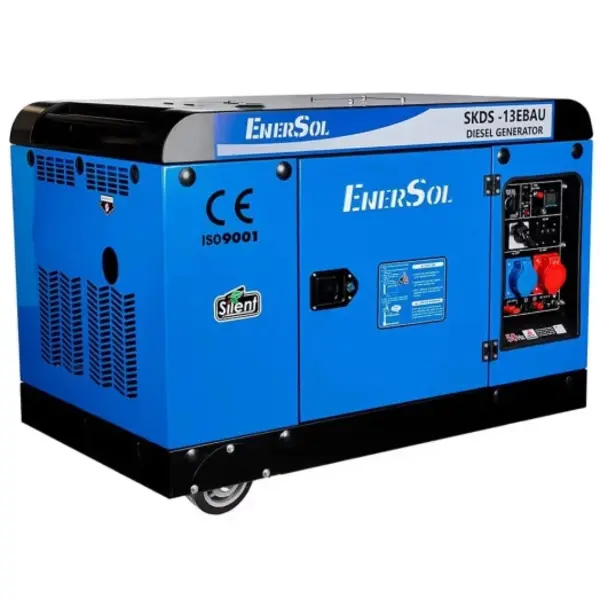 - Генератор инверторный дизельный EnerSol SKD-13EBAUI