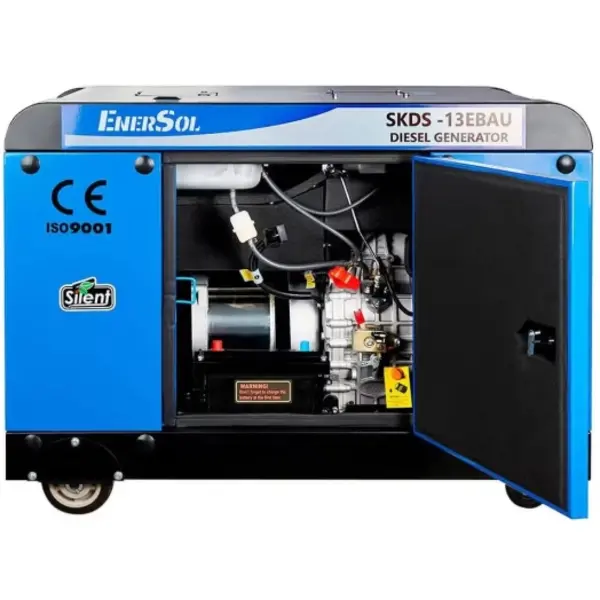 - Генератор инверторный дизельный EnerSol SKD-13EBAUI