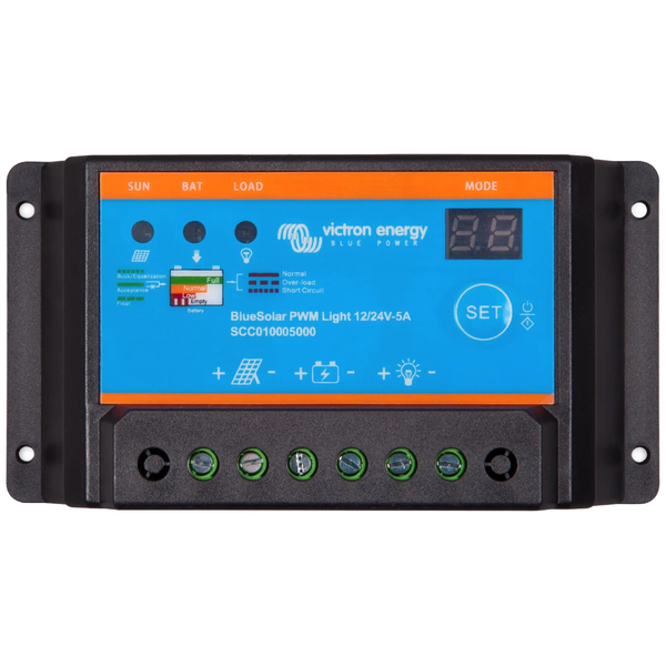 Контролер заряду Victron Energy BlueSolar PWM-Light Charge Controller 12/24-5