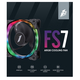 Вентилятор 1stPlayer FS7-BK-1IN1