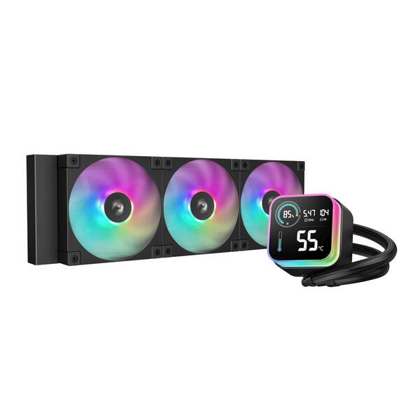 Система водяного охолодження DeepCool LQ360 Black R-LQ360-BKLSMW-G-1
