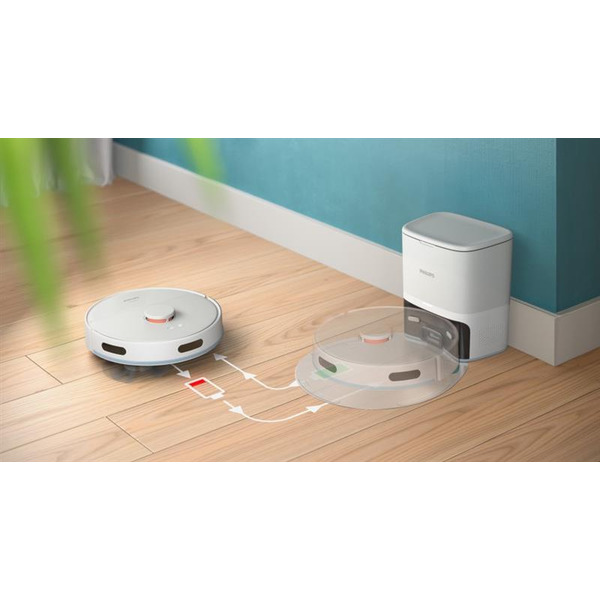 Робот-пилосос з вологим прибиранням Philips HomeRun Series 2000 XU2100/25