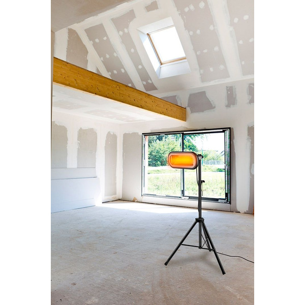 Neo Tools Инфракрасный обогреватель, 2000 Вт, 24м2, 11.5х46х19 см, IP65