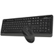 Комплект (клавиатура, мышь) беспроводной A4Tech FG1012S Black/Grey