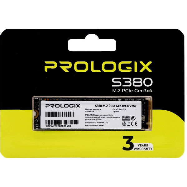 SSD-Накопичувач Prologix PRO512GS380