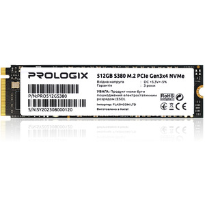 SSD-Накопичувач Prologix PRO512GS380